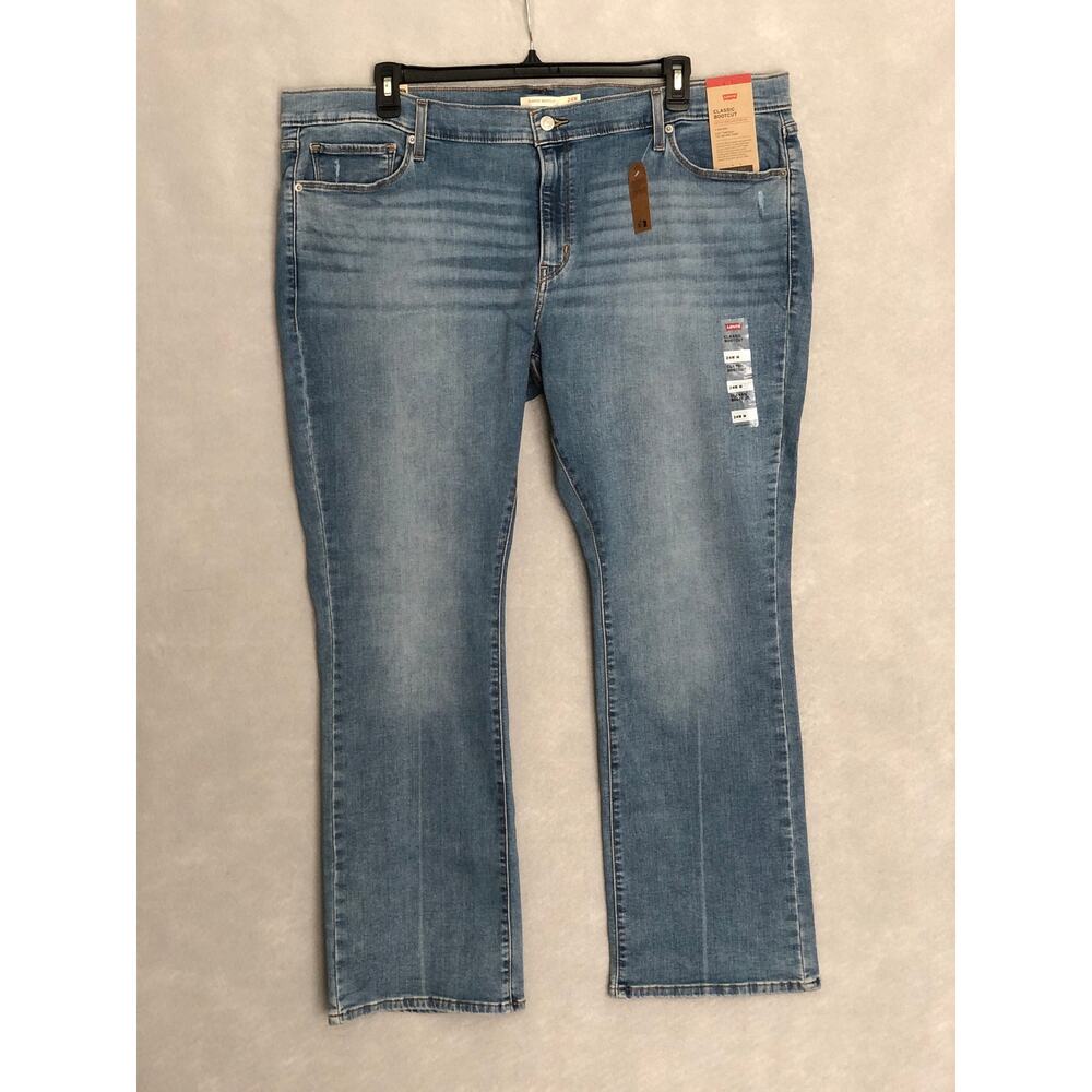 Levi's Classic Bootcut Jeans Mid-Rise Women's 24W NEW